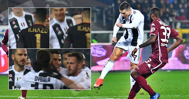 Torinov golman htio isprovocirati Ronalda, ovaj ga odgurnuo u burnoj proslavi